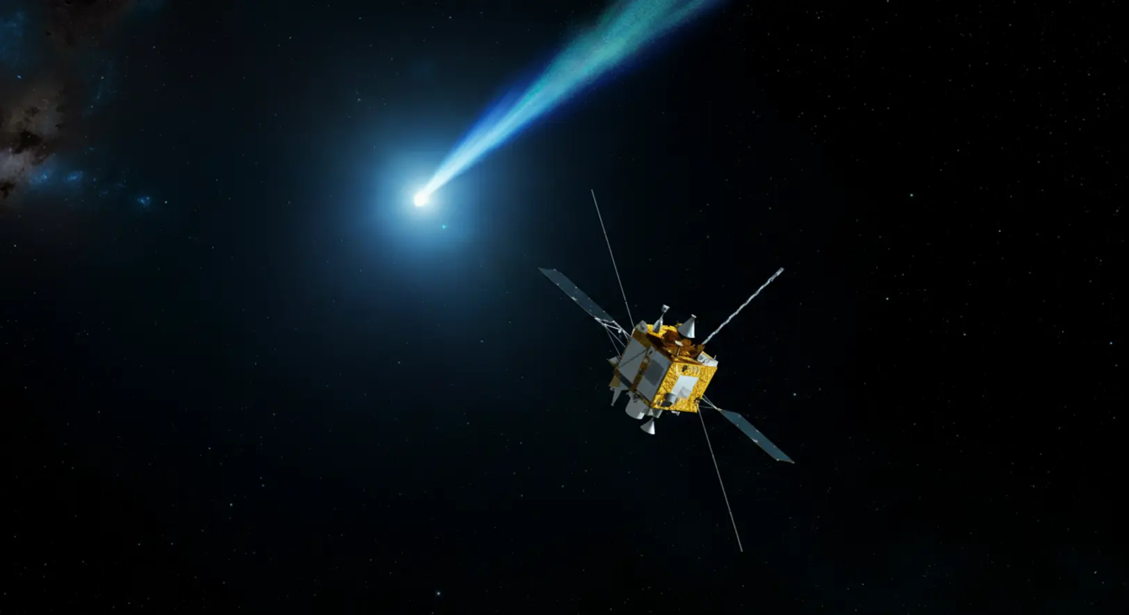 A 3I/ATLAS csillagközi objektum elhaladása a Mars és a MAVEN szonda mellett