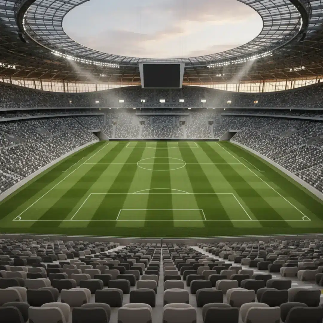 Szerkesztőségi fotó, amely semlegesen ábrázolja a labdarúgó világbajnoki selejtezőköt.