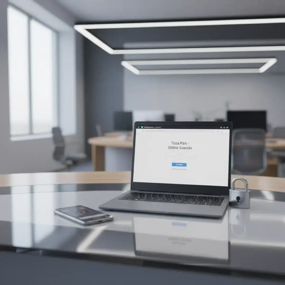 Szerkesztőségi fotó Magyar Péter adatvitájának és a Tisza jelöltválasztásának semleges ábrázolásával