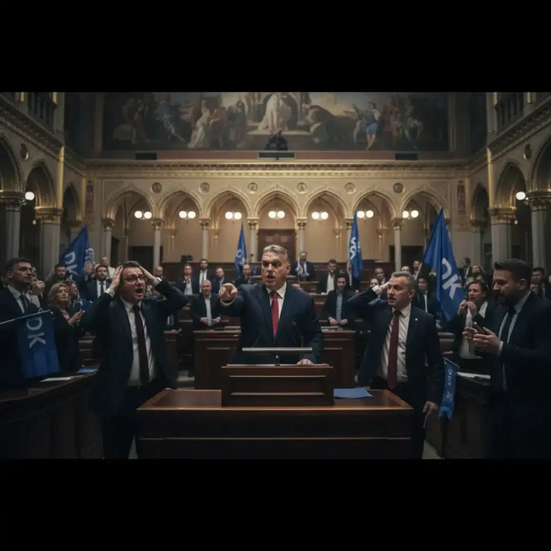 Orbán Viktor parlamentben reagál DK-s kérdésre, Gréczy Zsolt említése