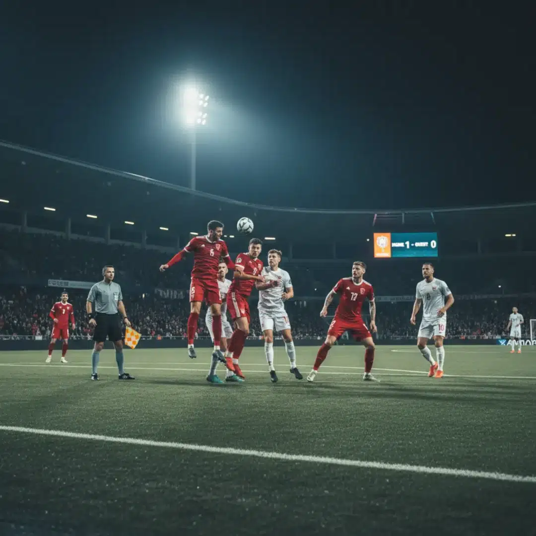 Szerkesztőségi fotó, amely semlegesen ábrázolja a Liverpool–Real Madrid rangadót