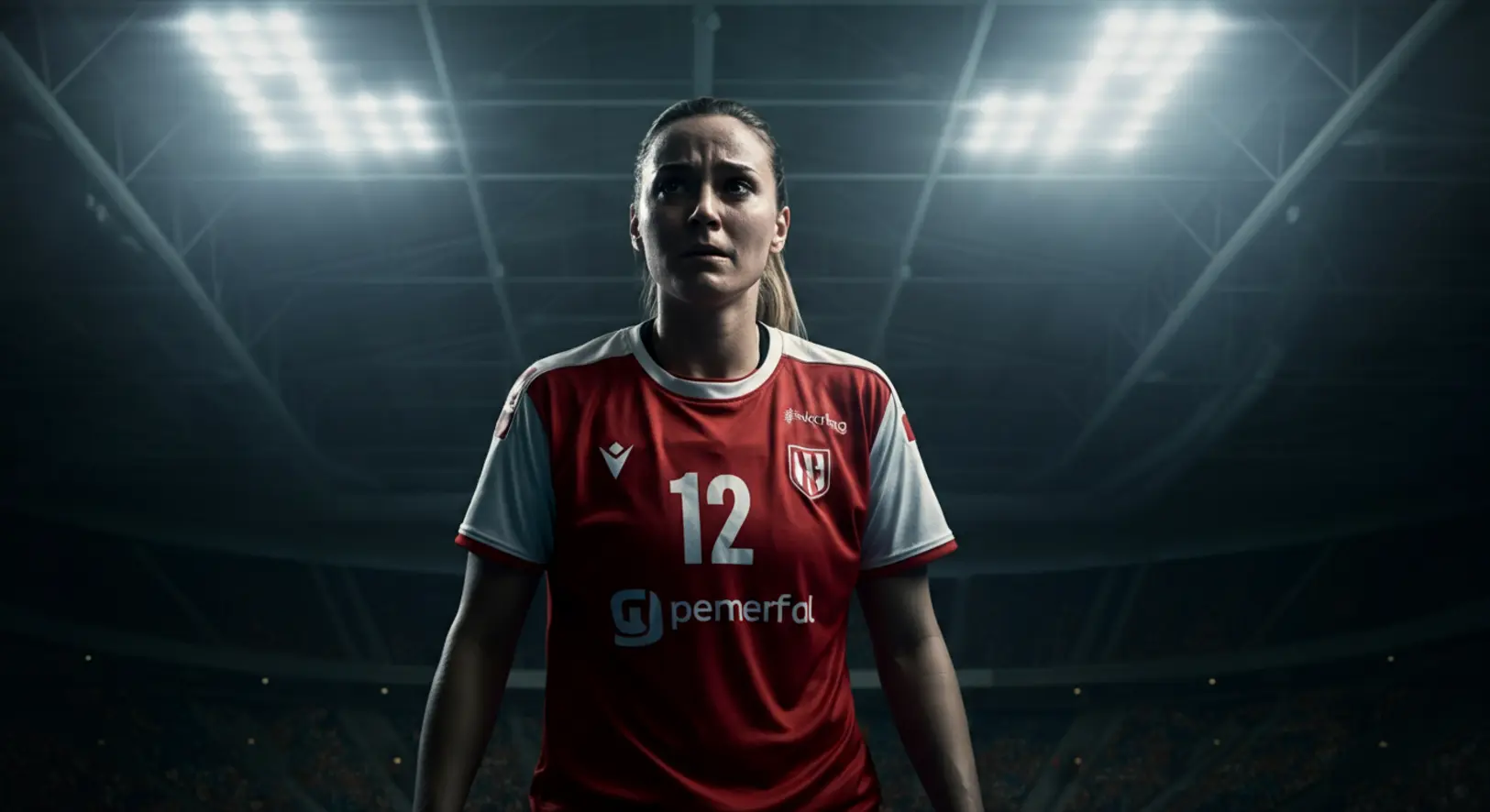 Grosch Vivien a DVSC Schaeffler mezében a pályán