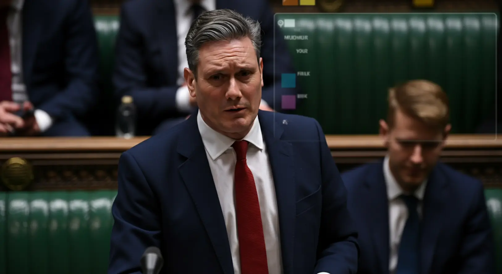 Keir Starmer brit miniszterelnök a parlamentben beszél a Rockstar Games elleni vizsgálatról